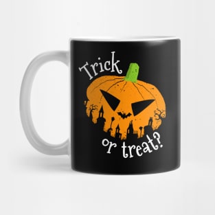 Trick or Treat Halloween Pumpkin Mug